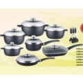 Ensemble de cuisson antidérapant Die-Casting 21PCS (LF0021)